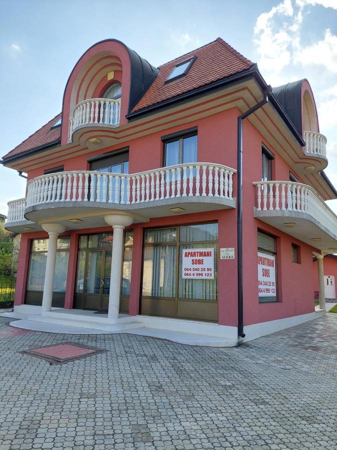Aleks Sobe Hotel Banja Koviljaca Ngoại thất bức ảnh